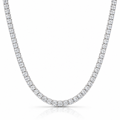 Cadena de tenis con diamantes