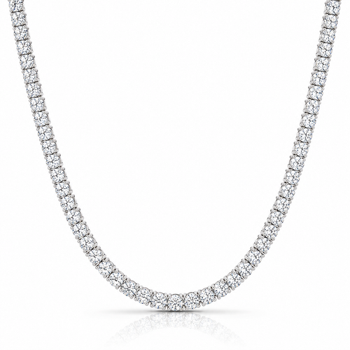 Cadena de tenis con diamantes