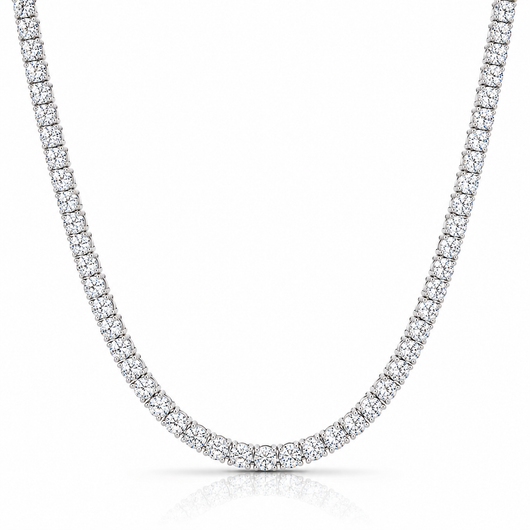 Cadena de tenis con diamantes