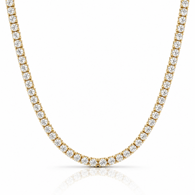 Cadena de tenis con diamantes