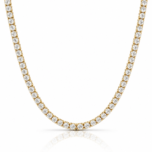 Cadena de tenis con diamantes
