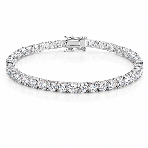Pulsera de tenis con diamantes