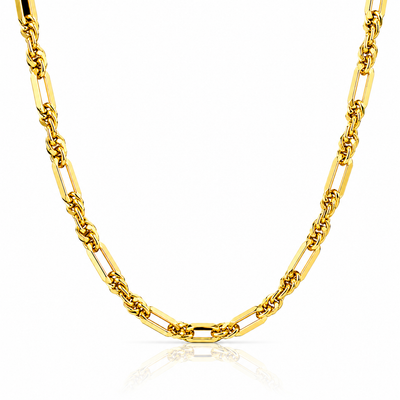 Cadena Milano de oro tipo cuerda