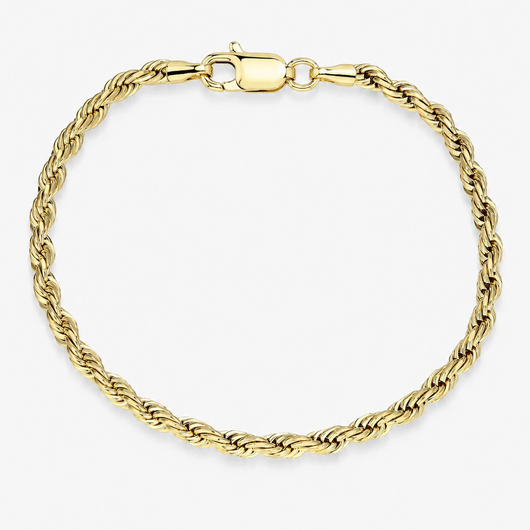 Pulsera de cuerda (oro)