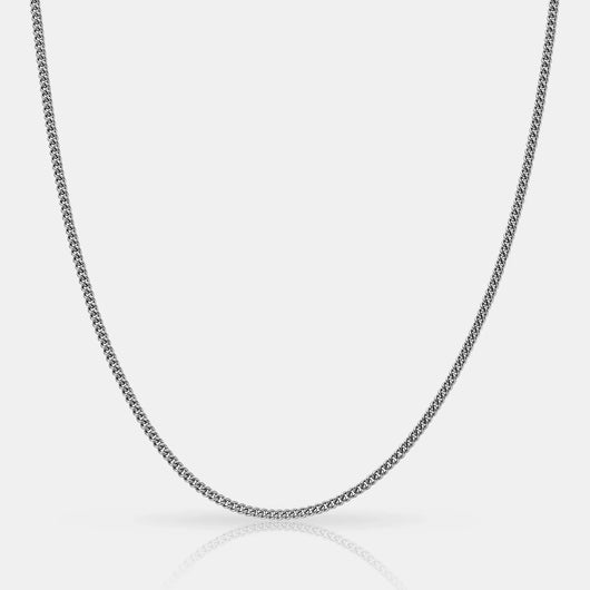 CADENA CUBANA (PLATA) 2MM