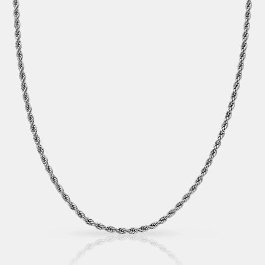 Cuerda plateada de 3 mm