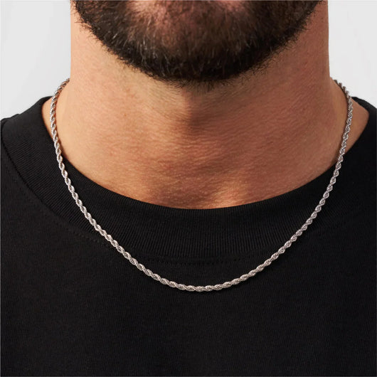Cuerda plateada de 3 mm