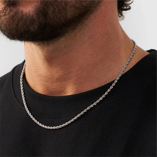 Cuerda plateada de 3 mm