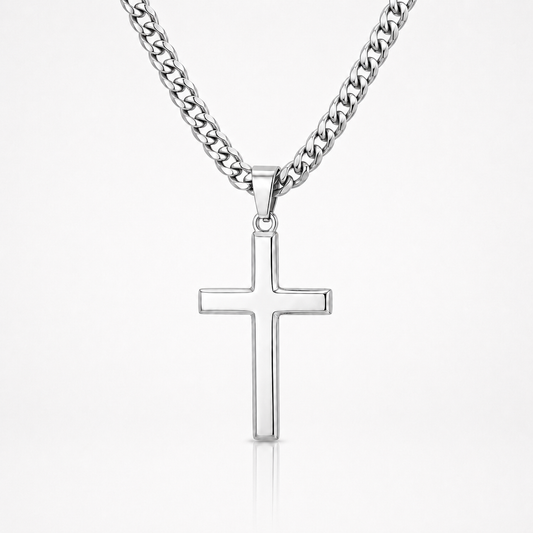 Cruz de plata esterlina 925