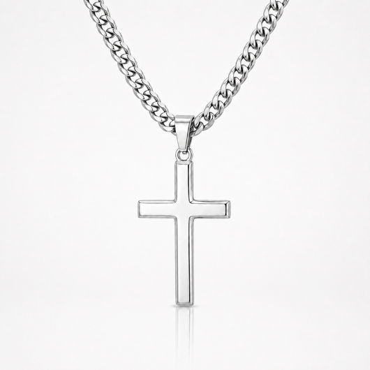 Cruz de plata esterlina 925