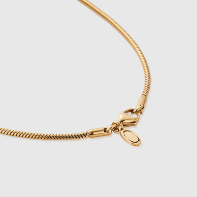 Cadena serpiente (oro) 2 mm