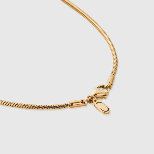 Cadena serpiente (oro) 2 mm